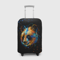 Чехол для чемодана 3D Красочная панда