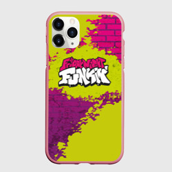 Чехол для iPhone 11 Pro Max матовый Friday Night Funkin Кислотный