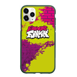 Чехол для iPhone 11 Pro Max матовый Friday Night Funkin Кислотный