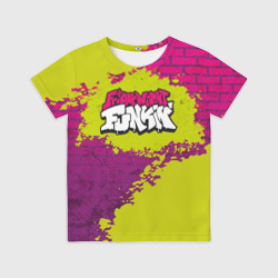 Детская футболка 3D Friday Night Funkin Кислотный