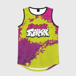 Мужская спортивная майка 3D Friday Night Funkin Кислотный