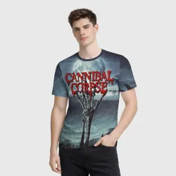Мужская футболка 3D Cannibal Corpse - фото 2
