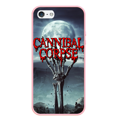 Чехол для iPhone 5/5S матовый Cannibal Corpse, цвет баблгам