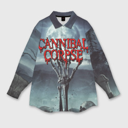 Мужская рубашка oversize 3D Cannibal Corpse