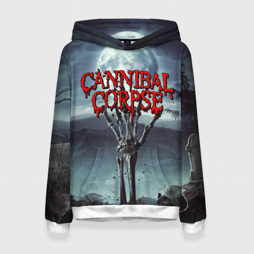 Женская толстовка 3D Cannibal Corpse, цвет 3D печать