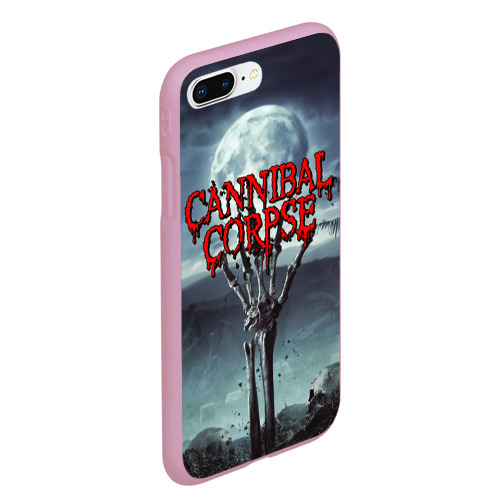 Чехол для iPhone 7Plus/8 Plus матовый Cannibal Corpse, цвет розовый - фото 3