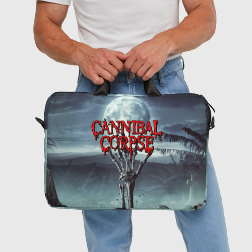 Сумка для ноутбука 3D Cannibal Corpse, цвет 3D печать - фото 5