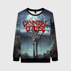 Женский свитшот 3D Cannibal Corpse