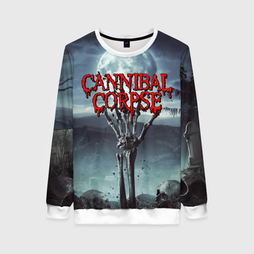 Женский свитшот 3D Cannibal Corpse, цвет 3D печать