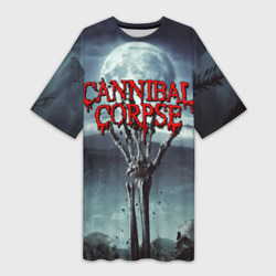 Платье-футболка 3D Cannibal Corpse