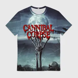 Мужская футболка 3D Cannibal Corpse