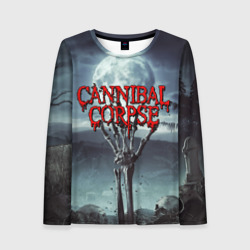 Женский лонгслив 3D Cannibal Corpse