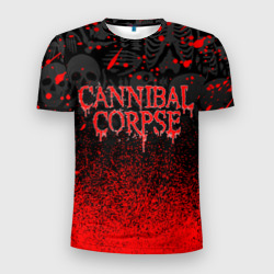 Мужская футболка 3D Slim Cannibal Corpse