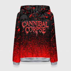 Женская толстовка 3D Cannibal Corpse