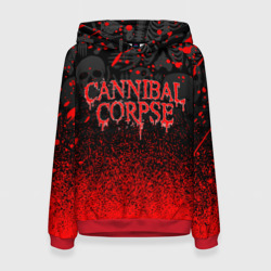 Женская толстовка 3D Cannibal Corpse