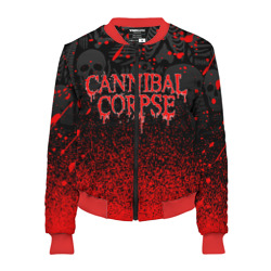 Женский бомбер 3D Cannibal Corpse