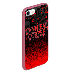 Чехол для iPhone 7/8 матовый Cannibal Corpse - фото 2