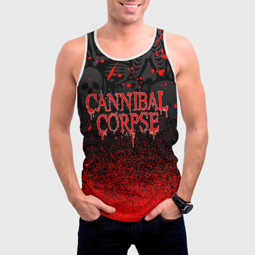 Мужская майка 3D Cannibal Corpse, цвет 3D печать - фото 3