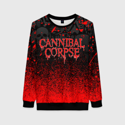 Женский свитшот 3D Cannibal Corpse