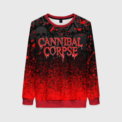 Женский свитшот 3D Cannibal Corpse