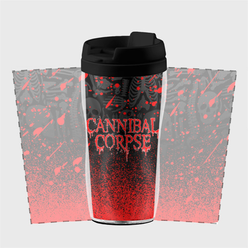 Термокружка-непроливайка Cannibal Corpse, цвет черный - фото 2