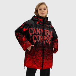 Женская зимняя куртка Oversize Cannibal Corpse - фото 2