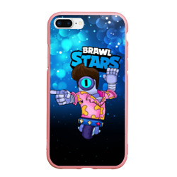 Чехол для iPhone 7Plus/8 Plus матовый STU   Brawl Stars