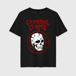 Cannibal Corpse – Футболка оверсайз из хлопка с принтом купить со скидкой в -16%