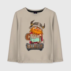 Детский лонгслив хлопок Valheim  art