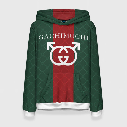 Женская толстовка 3D Gachi Gucci, цвет 3D печать