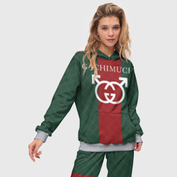 Женский костюм с толстовкой 3D Gachi Gucci - фото 2