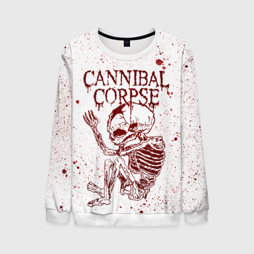 Мужской свитшот с принтом Cannibal Corpse, вид спереди №1