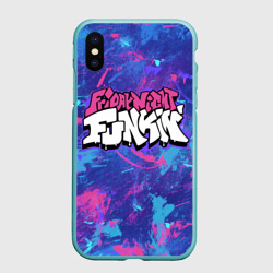 Чехол для iPhone XS Max матовый Friday Night Funkin