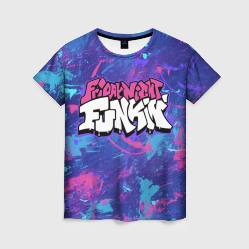 Женская футболка 3D Friday Night Funkin, цвет 3D печать