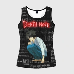 Женская майка 3D Тетрадь смерти