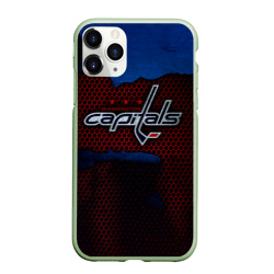 Чехол для iPhone 11 Pro матовый Washington Capitals