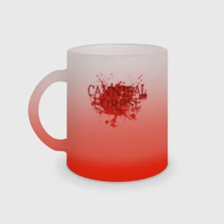 Кружка матовая стеклянная Cannibal Corpse