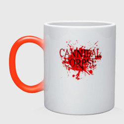 Кружка хамелеон Cannibal Corpse