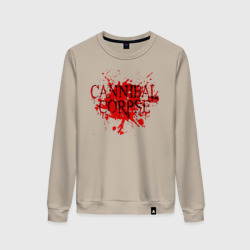 Женский свитшот хлопок Cannibal Corpse