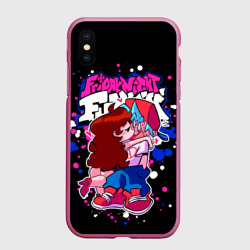 Чехол для iPhone XS Max матовый Friday Night Funkin