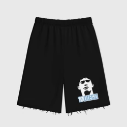 Женские шорты oversize футер хлопок Марадона