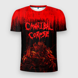 Мужская футболка 3D Slim Cannibal Corpse