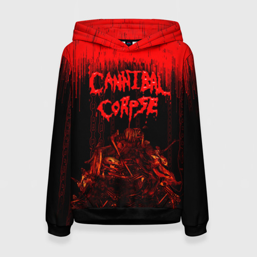 Женская толстовка 3D Cannibal Corpse, цвет 3D печать