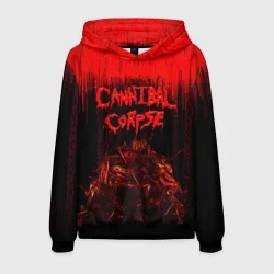 Мужская толстовка 3D Cannibal Corpse