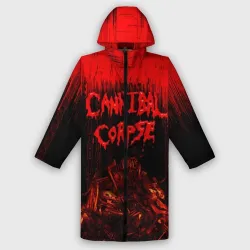 Дождевик унисекс 3D Cannibal Corpse