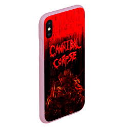 Чехол для iPhone XS Max матовый Cannibal Corpse - фото 2