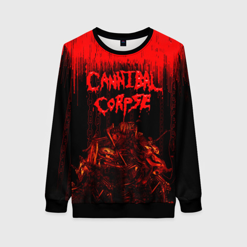 Женский свитшот 3D Cannibal Corpse, цвет 3D печать