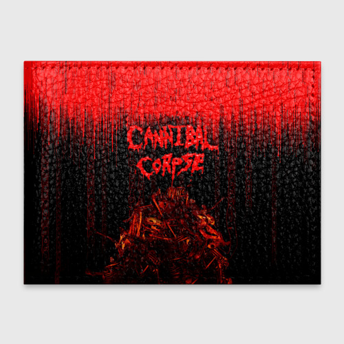 Обложка для студенческого билета Cannibal Corpse, цвет синий