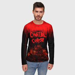 Мужской лонгслив 3D Cannibal Corpse - фото 2