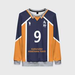Женский свитшот 3D Karasuno 9 форма Карасуно